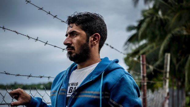Behnam Satah, a Kurdish refugee, on Manus Island. The allegations of crimes against humanity, including torture, deportation, persecution, and other inhumane acts, stem from Australia's post-9/11 policy toward asylum-seekers known as the 'Pacific Solution'.