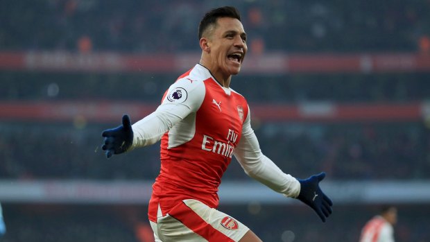 On the move: Alexis Sanchez could be heading to Manchester City