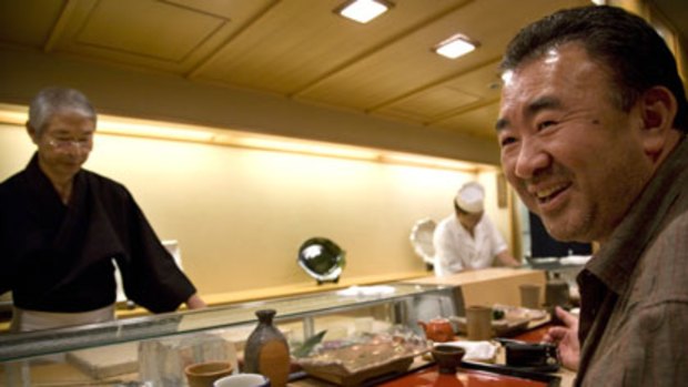 'I'm still rediscovering Japan' says Australia's most famous chef, Tetsuya Wakuda (right).
