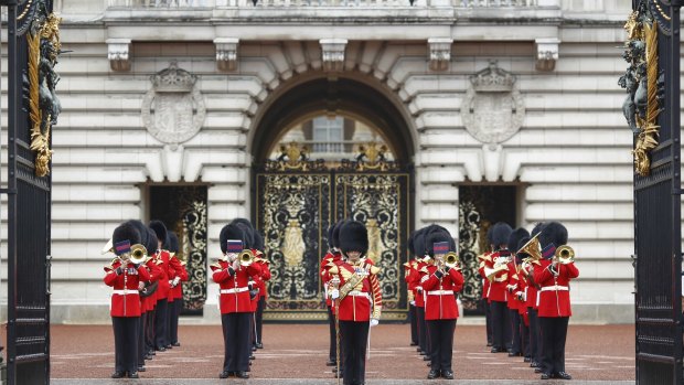 There has been a noted change among the guards at Buckingham Palace.