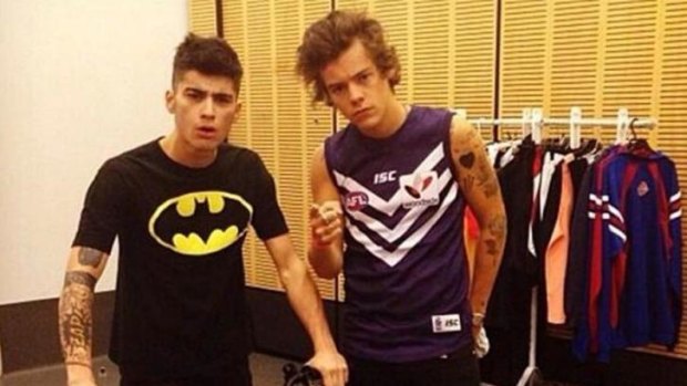Zayn Malik and Harry Styles have already picked a side for the next Western Derby...