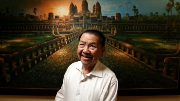 No fond memories: Youhorn Chea fled Cambodia more than 30 years ago when the Khmer Rouge was in power.