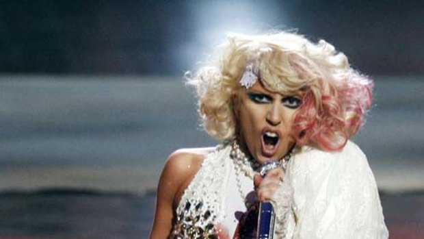 Lady Gaga maintained the outrage in 2010.