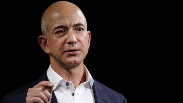 New meets old ... Jeff Bezos chief executive officer of Amazon has purchased The Washington Post.