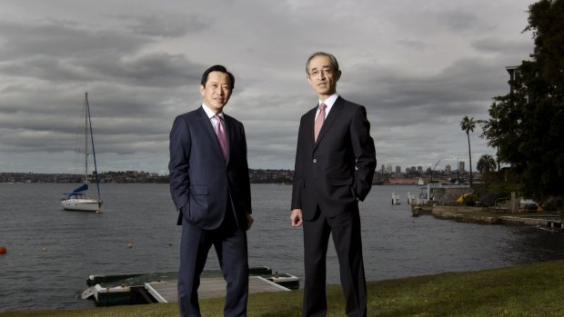 Go Watanabe, and Nobuyuki Hirano from the Bank of Tokyo-Mitsubishi, in Sydney.
