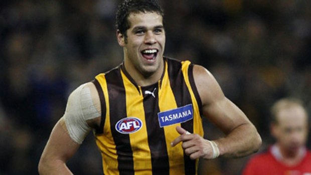 Hawthorn star Lance Franklin.