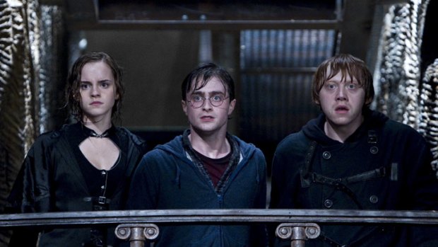 Emma Watson, Daniel Radcliffe and Rupert Grint confront their fears in <i>Harry Potter and the Deathly Hallows: Part 2</i>.