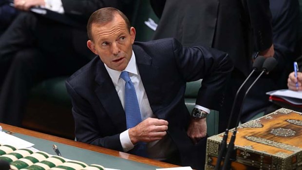 Previously said a Coalition government would create a million jobs in its first five years: Prime Minister Tony Abbott.