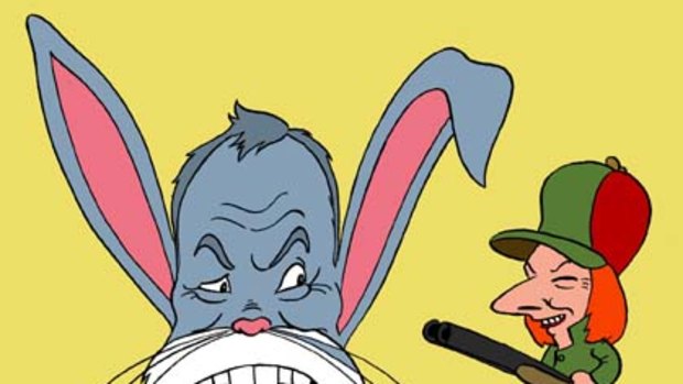 Is that really Mr Rabbit? <i>Illustration: John Shakespeare</i>