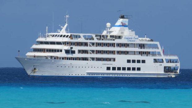 The Reef Endeavour in Fiji.