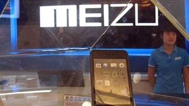 The Meizu store in Beijing ... run by the enigmatic Jack Wong, the Steve Jobs of China.