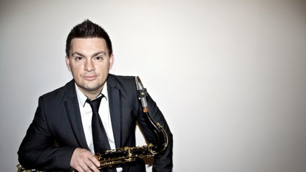 Saxophonist Jaime Gibson has taken a different approach to marketing his band.