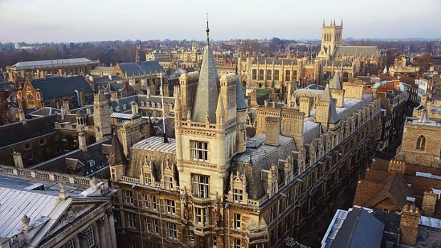 Insider's guide ... the colleges and spires of Cambridge are drawcards for students and tourists.