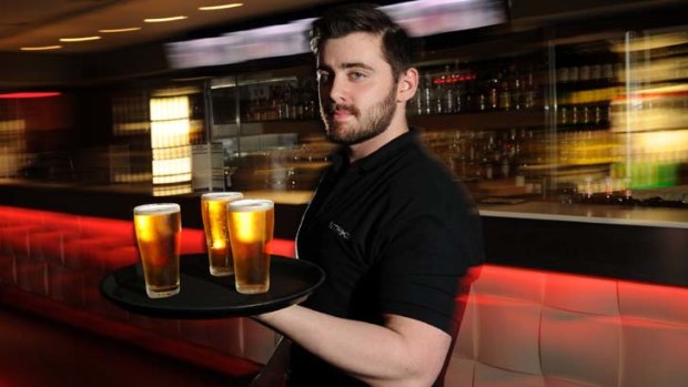 Jim Fitzgerald is a bartender at Strike Bowling in the CBD.