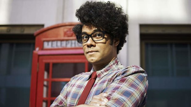 Geek reunion: Richard Ayoade returns as Maurice Moss in a special episode of <i>The IT Crowd</i>.