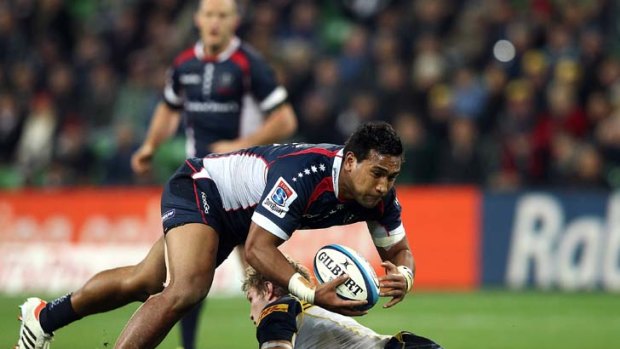 Scored the Rebels' only try ... Cooper Vuna.