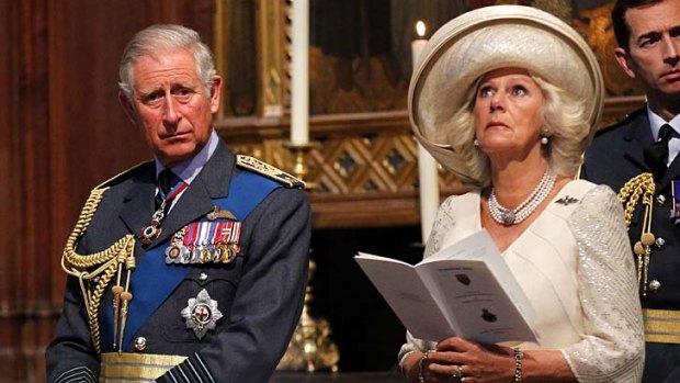 Britain's Prince Charles, left, and Camilla, Duchess of Cornwall , will be in Australia in November.