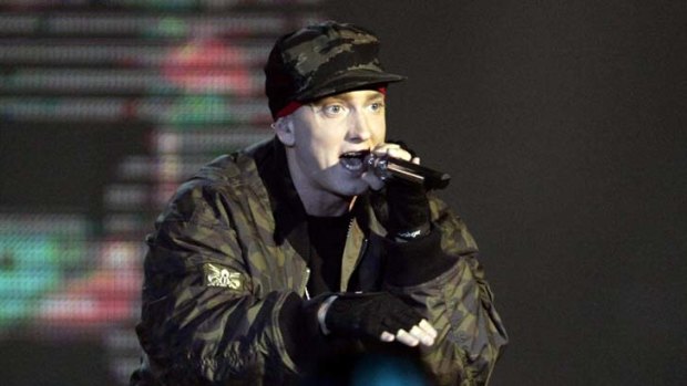 Verbal energy ... Eminem.