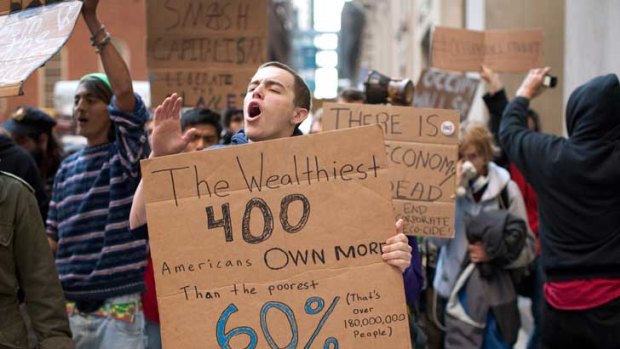 Siege of Wall Street: Barack Obama's decision to tax the wealthy aims to tap into public anger at the gap between rich and poor.
