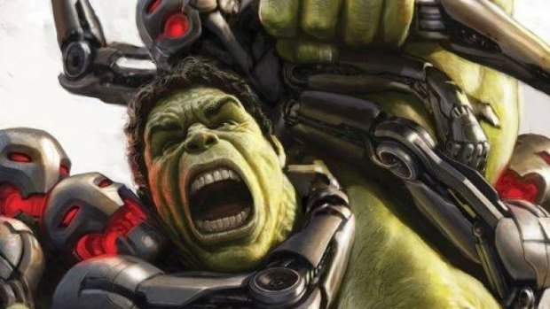 The Hulk in <i>Avengers: Age of Ultron</i>.