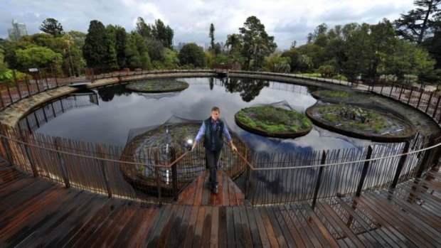 Guilfoyle's Volcano in Melbourne's Royal Botanic Gardens is the setting for a lesson in succulents.