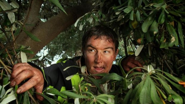 Heath Franklin, famous for his Chopper Read character, has a new show and a new character based on Bear Grylls.