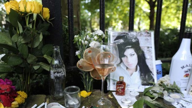 Remembered ... Amy Winehouse's father has thanked fans for their support.