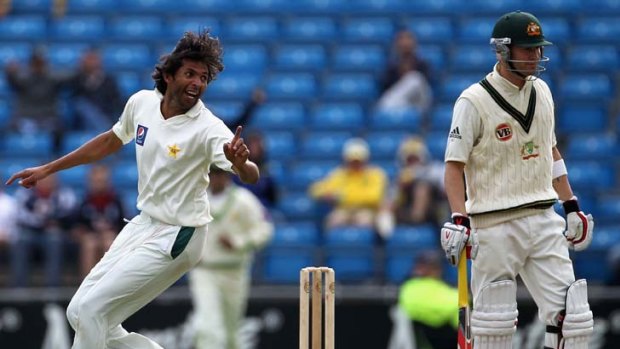 Under the microscope ... Asif in action in 2010.