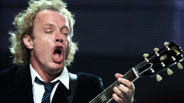 Angus Young named ahead of Tommy Emmanuel and Cold Chisel's Ian Moss in the poll by <i>Australian Guitar</i> magazine.