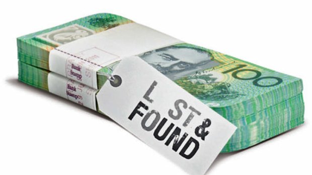 Lost super accounts of more than $2000 are transferred to special lost super funds called eligible rollover funds.