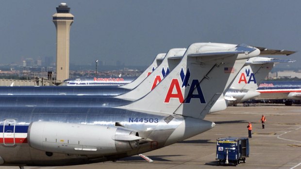 The American Airlines jetliner was diverted en route to Boston and landed safely in New York 