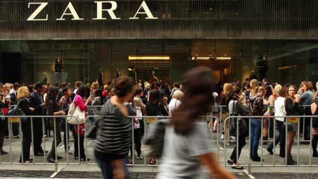 Zara's Sydney outposts saw hordes turn out for their openings - but local customers are offered far less than their Italian counterparts.