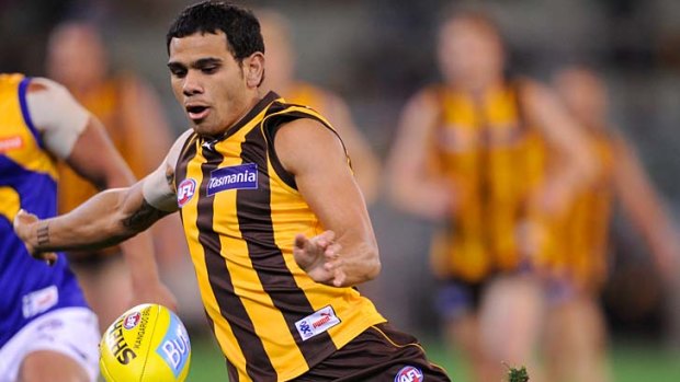 Cyril Rioli survived the West Coast win unscathed.