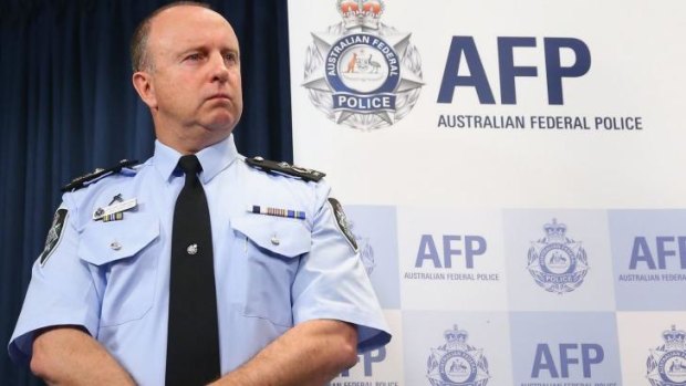 "Legitimate weapon": AFP Assistant Commissioner Neil Gaughan said on Q&A the sword was not plastic. 