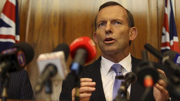 'Get over it': Tony Abbott.