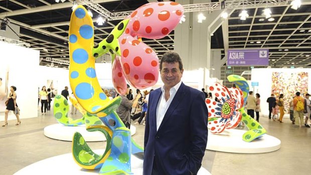 Global reach ... Tim Etchell at ART HK this year.