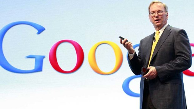 "It's called capitalism" ... Google executive chairman Eric Schmidt.