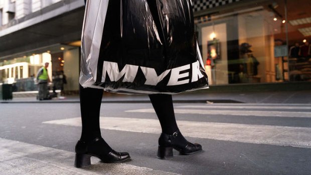 Difficult road ahead: Myer and David Jones are lowering prices on global brands to remain competitive with online rivals.