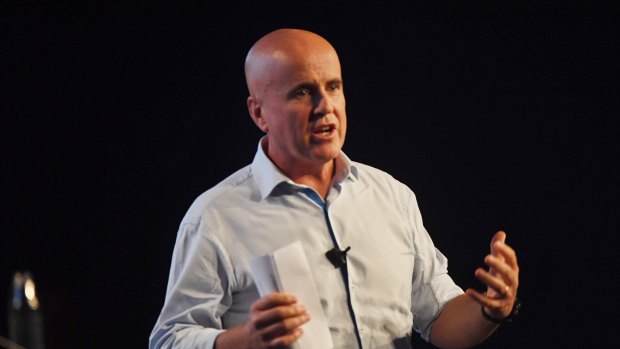 "In many of these schools, we need much more profound thinking": Professor Adrian Piccoli at the Herald's Schools Summit.