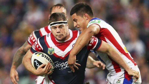 Red, white and Bleu: Remy Casty followed coach Trent Robinson from Catalans to the Roosters.