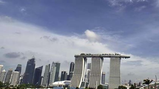 Singapore's $A7.37 billion Marina Bay Sands will open the world's first ArtScience museum in February.