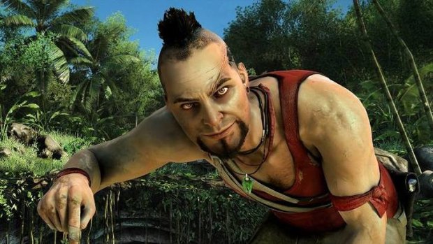 The eyes of madness: Far Cry 3's debut last year featured a bravura performance by lead villain Vaas.