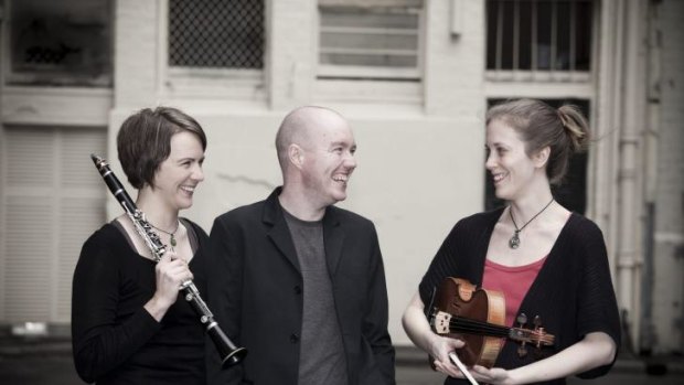 Kegelstatt Ensemble members Stephanie Wake-Dyster, Leigh Harrold and Anna Webb.