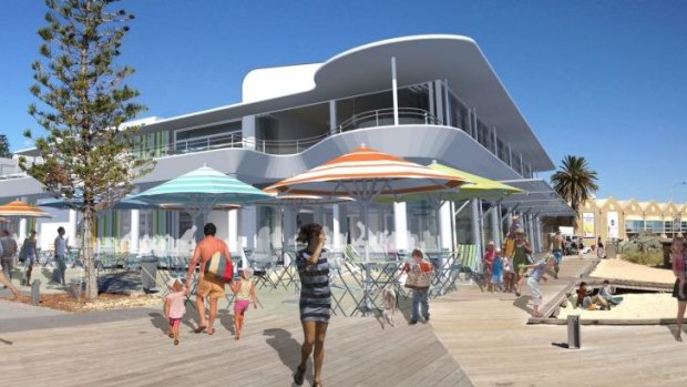 An artist's impression of the Bathers Beach House, which will open later this year.