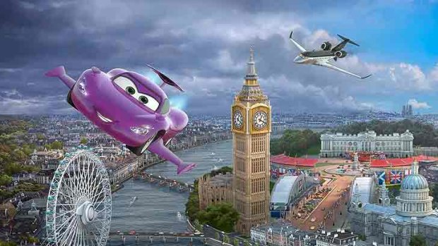 The cities featured in Cars 2 (including London), have been reproduced with a level of detail that was previously unattainable.