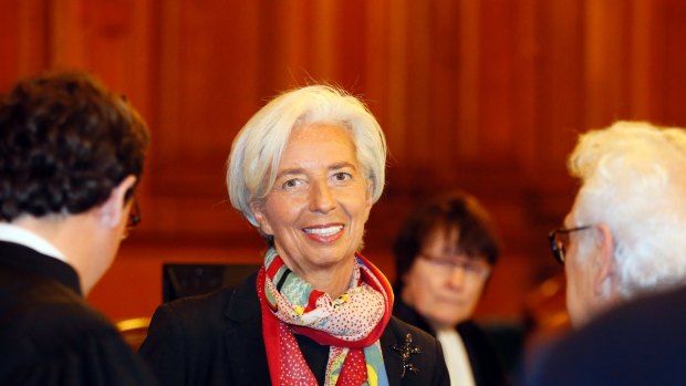 International Monetary Fund chief Christine Lagarde. 