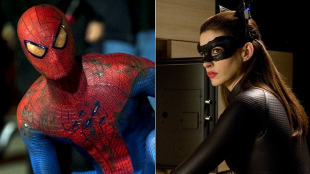 Heroic hook-up: Spidey could have his eye on Catwoman.