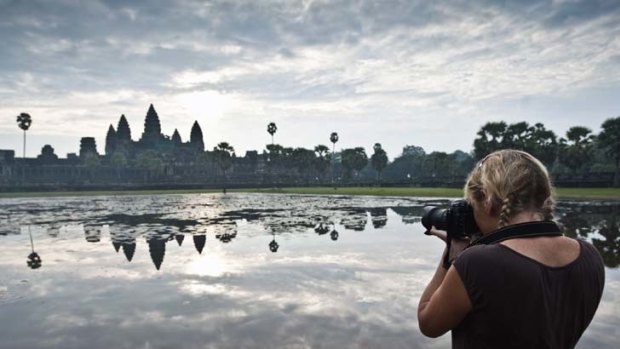 An eye for detail ... Angkor Wat.
