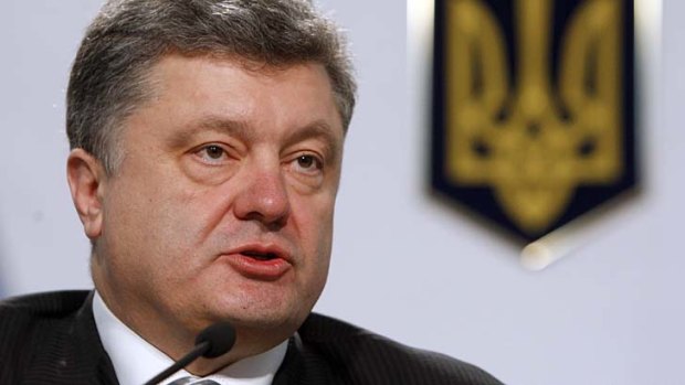 The 'chocolate king':': Piotr Poroshenko started his empire by selling cocoa beans.