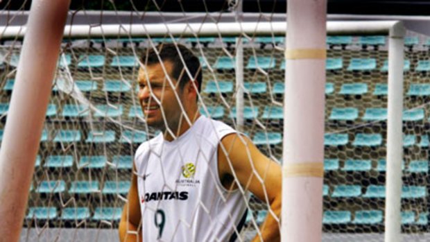 Top target ... former Socceroos and English Premier League striker Mark Viduka started out at Melbourne Knights.